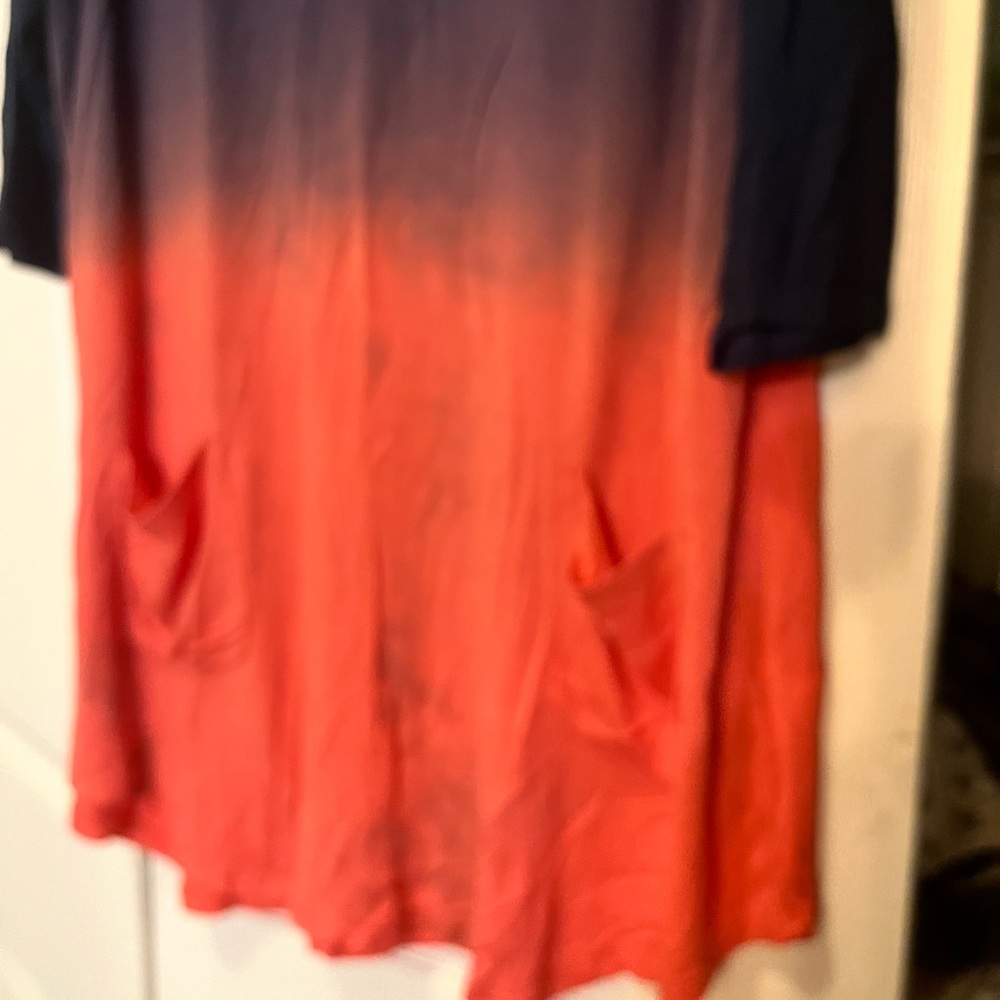 rip curl Beachwear Ombre Tunic Top XL - Picture 4 of 9